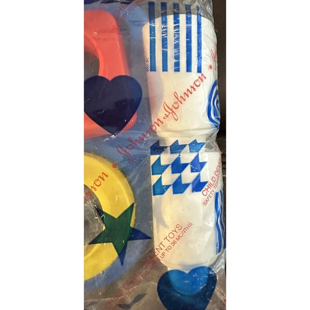 Vintage Johnson & Johnson Brand New In Bag Toddler Child‎ Development Toys